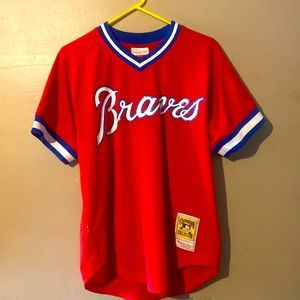 Braves Murphy Jersey by Mitchell and Ness